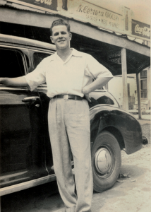 H.T. Beyer Jr. Front of Sister's Store