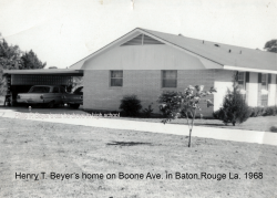 Henry T. Beyer's Home in Baton Rouge 1968 - 400dpi