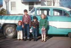 Little Roy Baker 2nd from Left-Sandra Baker-Right