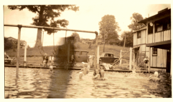 Old Camp Joy 1947  Swimming Scene