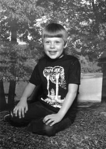 Paul D. Beyer 6 Yrs old - 1976 BW