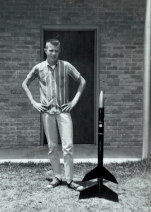 Philip P. Beyer 1965 - Sulphur, La. - Model Rocket he built