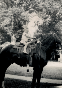 Philip P. Beyer 3yrs old Marksville, La.1952