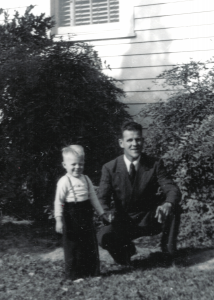 Philip and Heny T. Beyer 1952 Marksville-La in front of Church