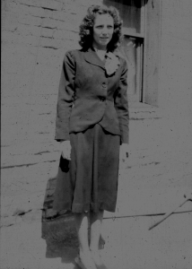 Ruth Baker  Around 1944