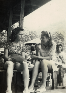 Ruth Baker on left- West Virgina