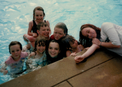 Susan's Grandchildren (top) Olivia (middle) Ryan-Tarah (bottom LtoR) Rebekah-Autumn-Rachel-Amber-Ashley about 1997