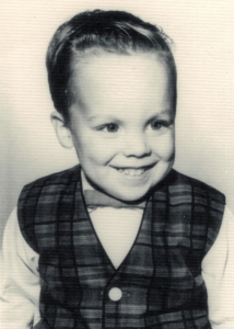 Susan's son Wade Skinner age 4 1965