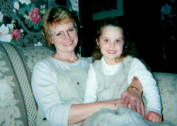 Susan with granddaughter Ahavah